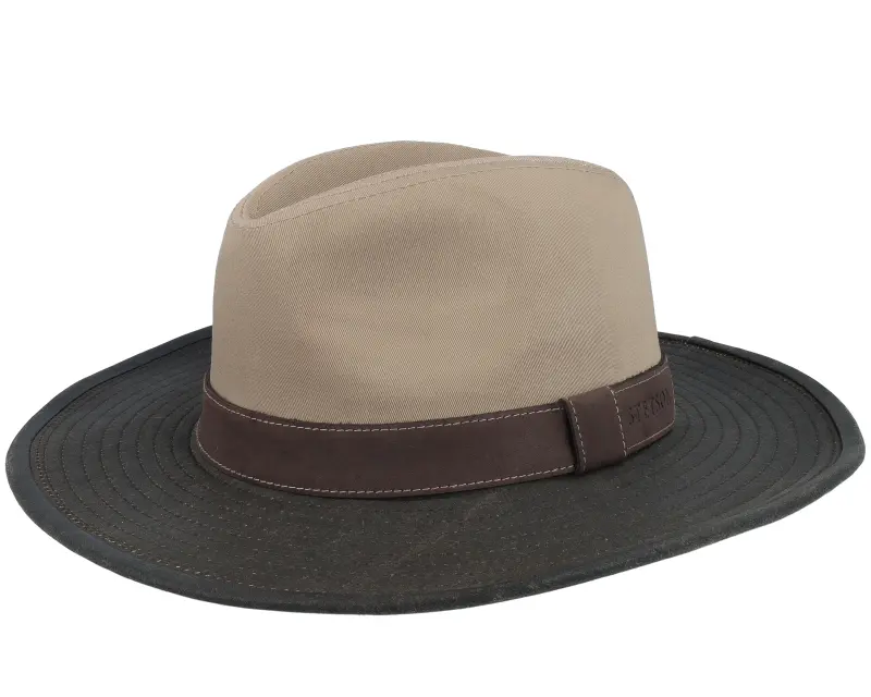 Stetson Outdoor Cotton Co/Pes Beige/Brown Traveller online
