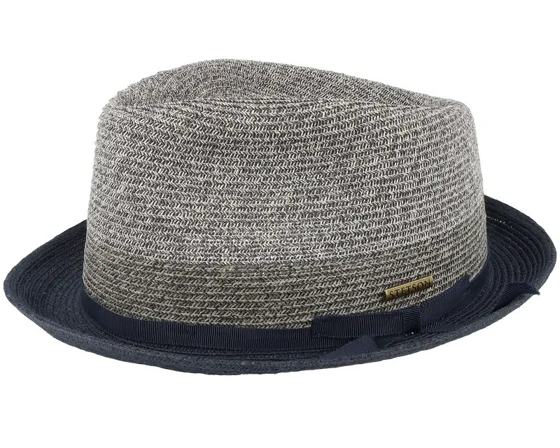 Stetson Player Toyo Blue/Grey Straw Hat online