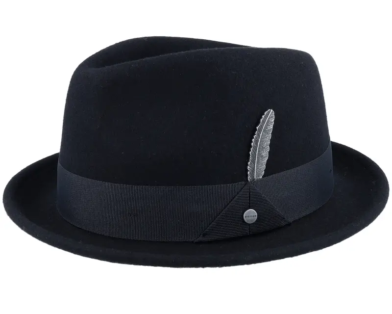 Stetson Player Woolfelt 1 Black Fedora online