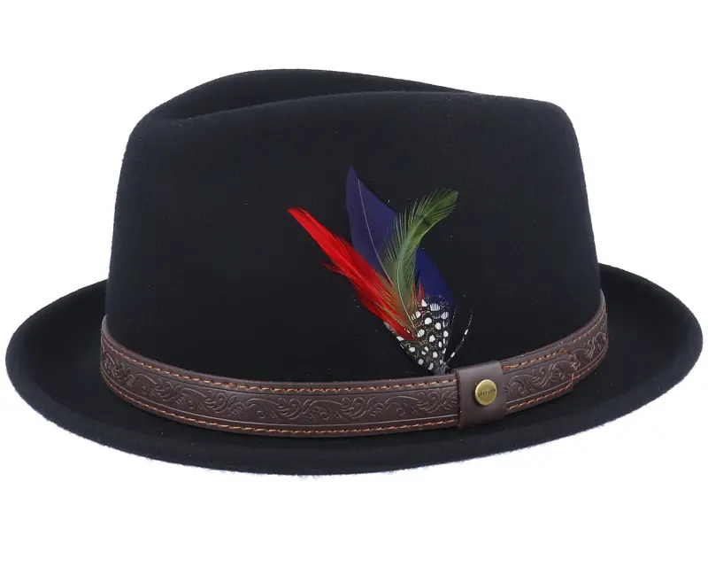 Stetson Player Woolfelt Black Fedora online