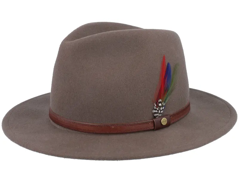 Stetson Rantoul Woolfelt Deep Taupe Traveller online