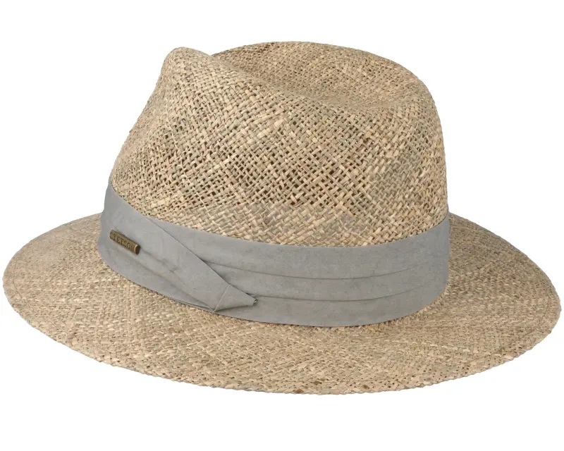 Stetson Seagrass Traveller Beige/Grey Straw online