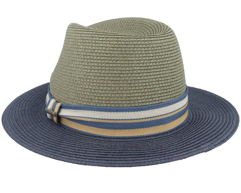 Stetson Tiller Toyo Green/Blue Straw Hat online