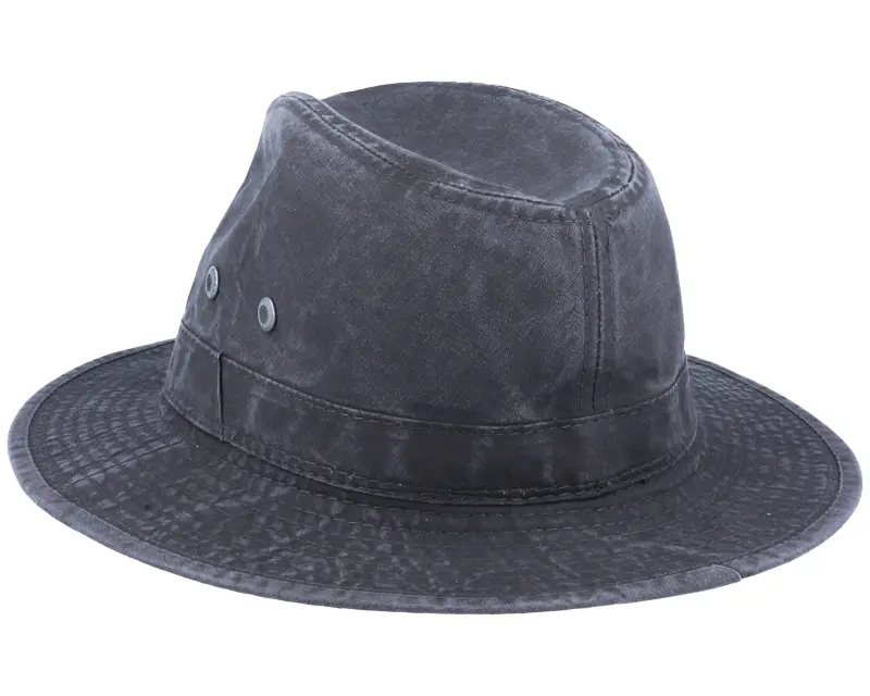 Stetson Tller Delave Organic Cotton Black Fedora online