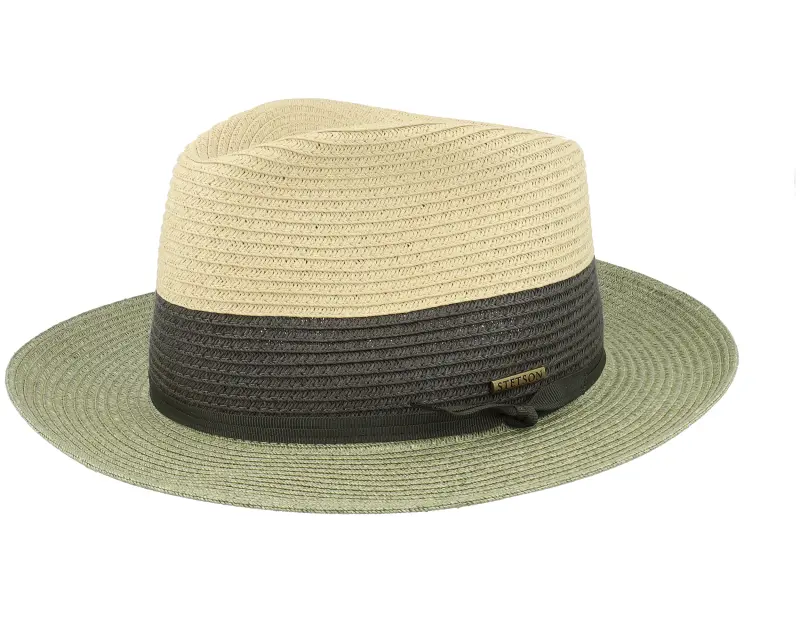Stetson Toyo Light Khaki/Olive/Natural Fedora Straw Hat online