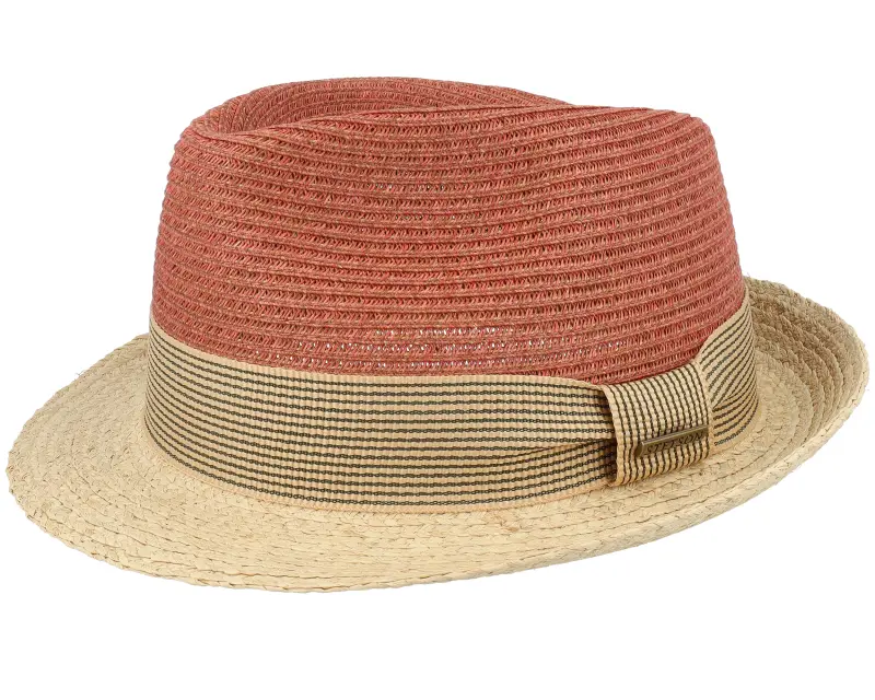 Stetson Toyo/Raffia Peach/Natural Trilby Straw Hat online