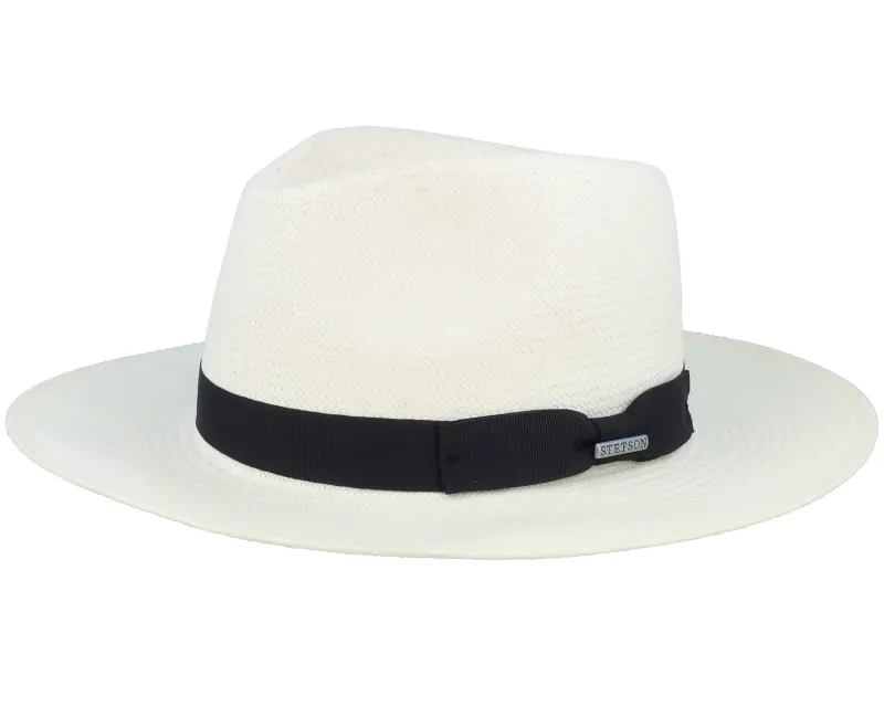 Stetson Traveller Toyo Bleached White Straw online