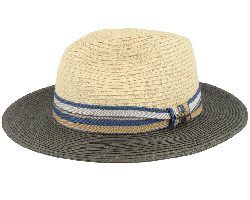 Stetson Traveller Toyo Olive/Beige Straw Hat online