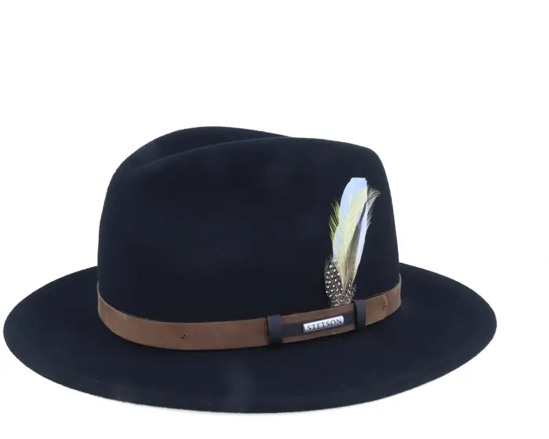 Stetson Traveller Vitafelt Black Fedora online