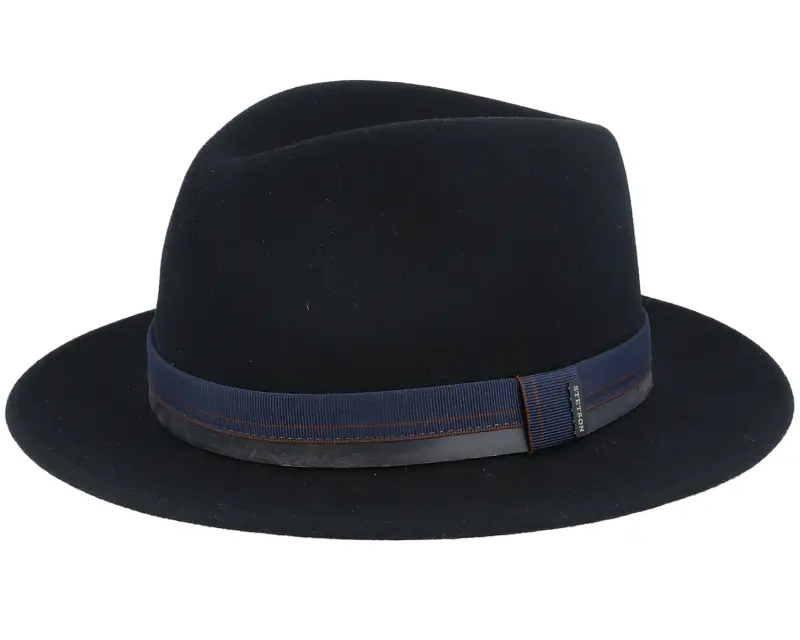 Stetson Traveller Woolfelt Black Fedora online