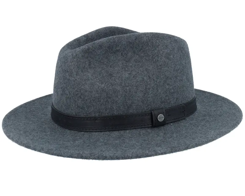 Stetson Traveller Woolfelt Mix Anthra Melange Fedora online