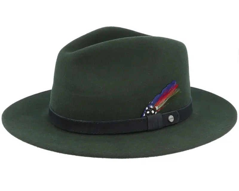 Stetson Traveller Woolfelt Mix Moss Green Fedora online