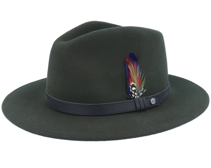Stetson Traveller Woolfelt Wood Green Fedora online
