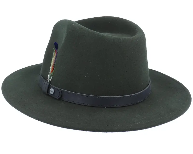 Stetson Traveller Woolfelt Wood Green Fedora online