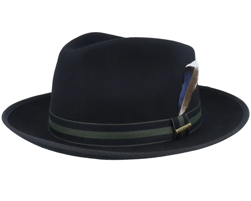 Stetson Woolfelt Black Fedora online