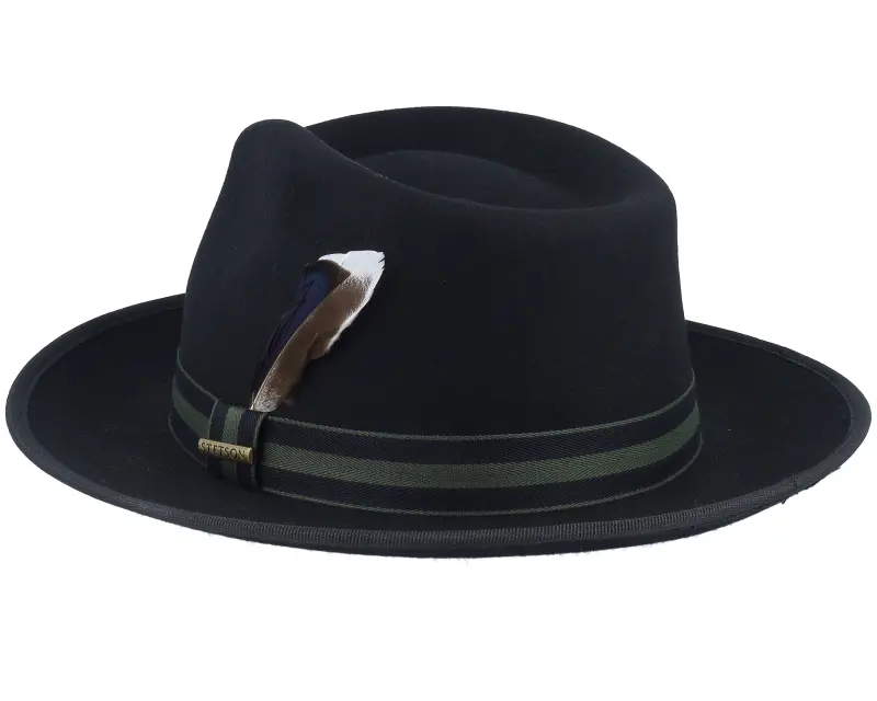 Stetson Woolfelt Black Fedora online