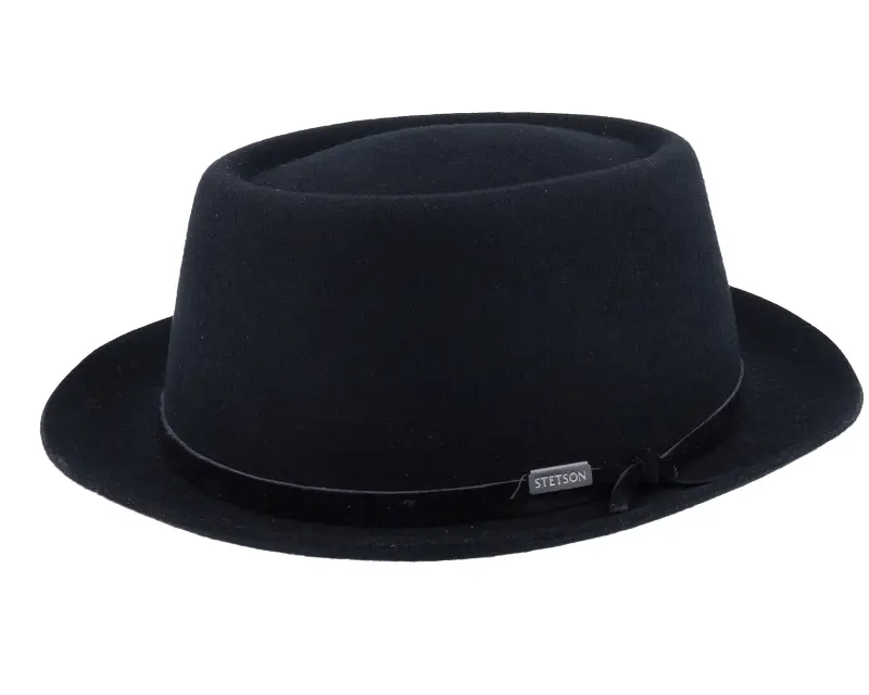 Stetson Woolfelt Black Pork Pie online