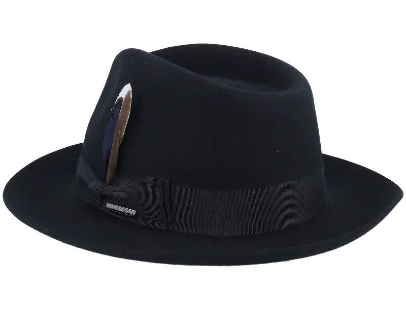 Stetson Woolfelt/Cashmere Black Fedora online