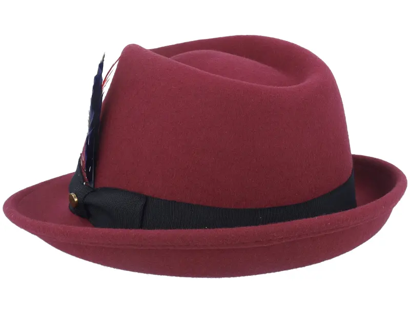 Stetson Woolfelt Dark Burgundy Trilby online