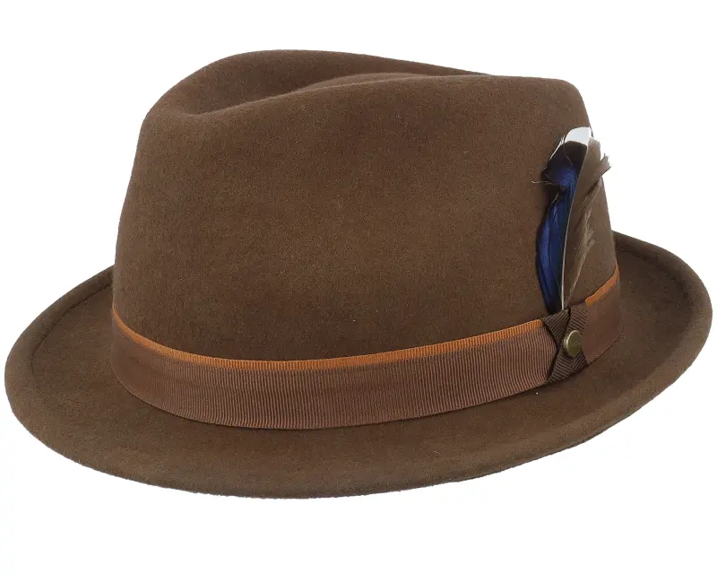 Stetson Woolfelt Dark Toffee Trilby online