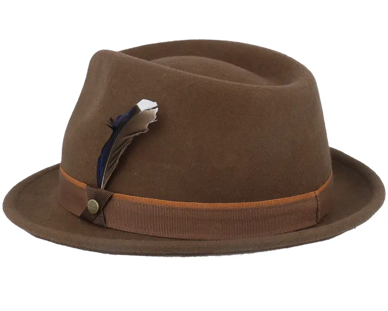 Stetson Woolfelt Dark Toffee Trilby online