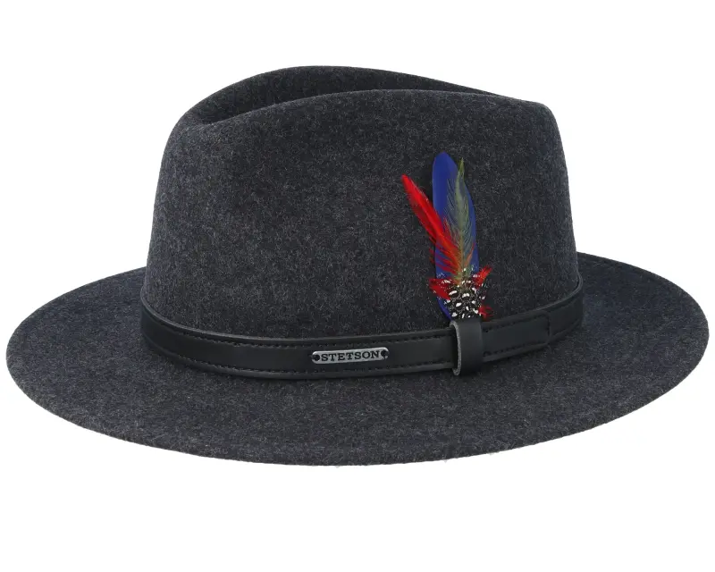 Stetson Woolfelt Mix Black/Black Traveller online