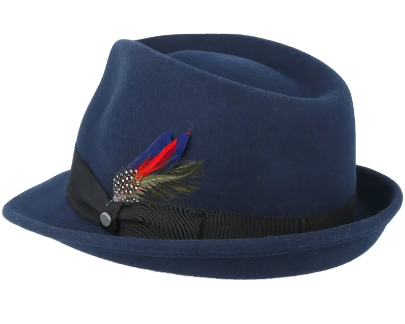 Stetson Woolfelt Navy Trilby online