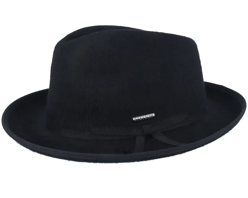 Stetson Woolfelt Suede Black Fedora online
