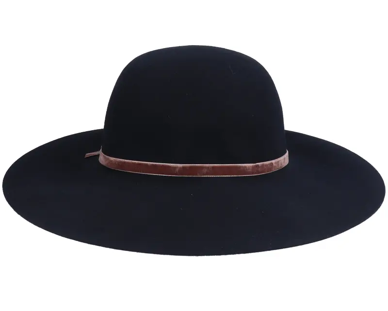Sur la tête Vintage Wool Floppy Black Sun Hat online