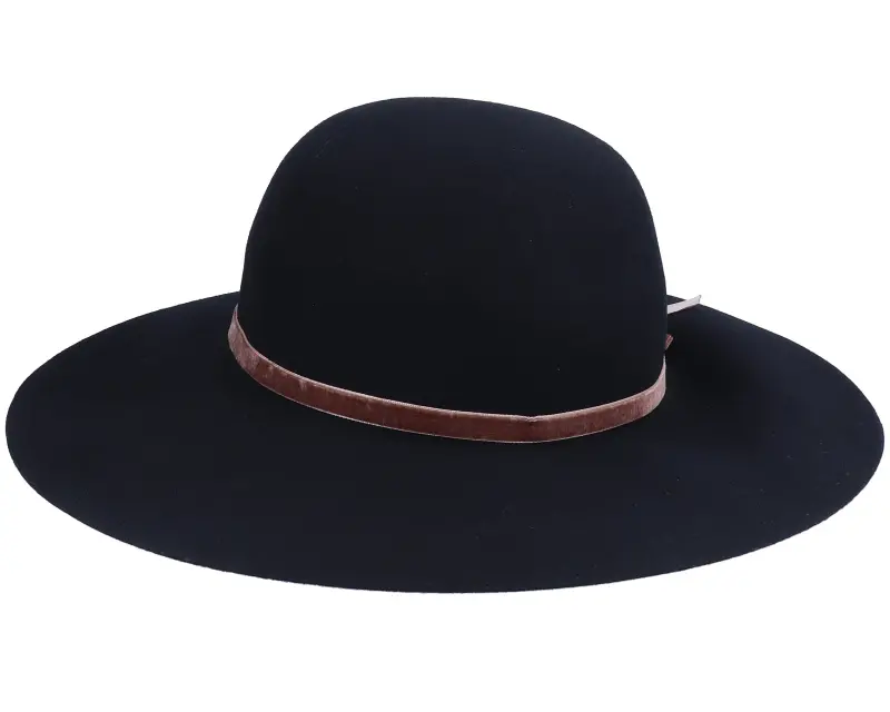 Sur la tête Vintage Wool Floppy Black Sun Hat online