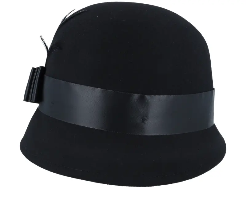 Sur la tête Womens Black Chloe Cloche online