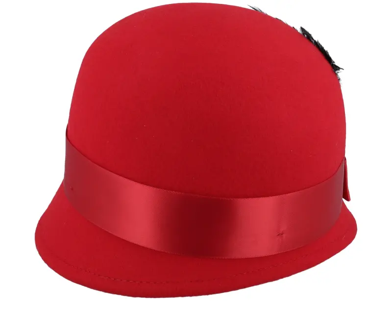 Sur la tête Womens Red Chloe Cloche online