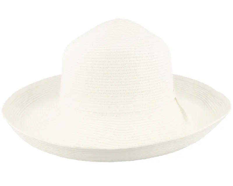 Sur la tête Womens Traveller Packable White Sun Hat online