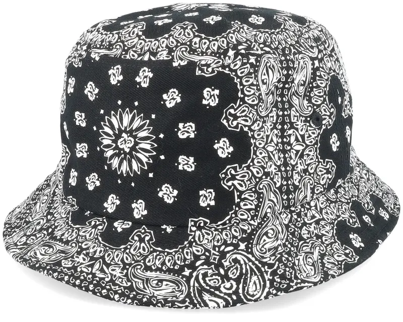 Yupoong Bandana Black Print Bucket online