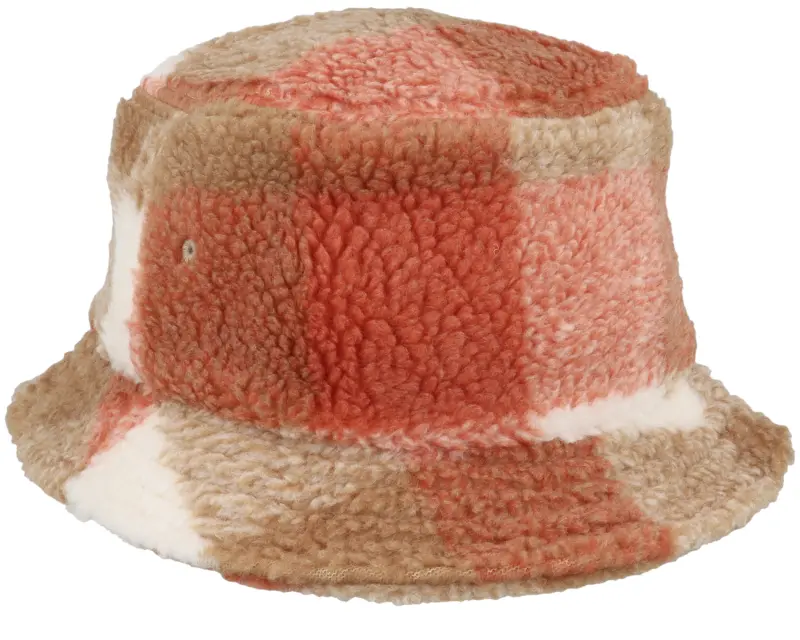 Yupoong Whitesand/Toffee Sherpa Check Bucket online