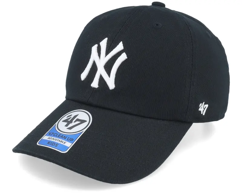 47 Brand Kids New York Yankees Clean Up Black Dad Cap online