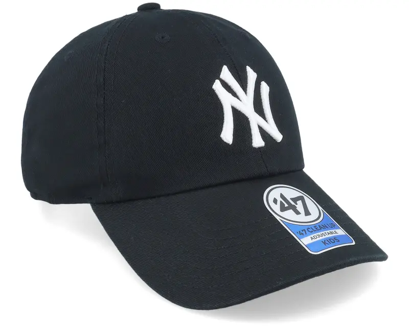 47 Brand Kids New York Yankees Clean Up Black Dad Cap online