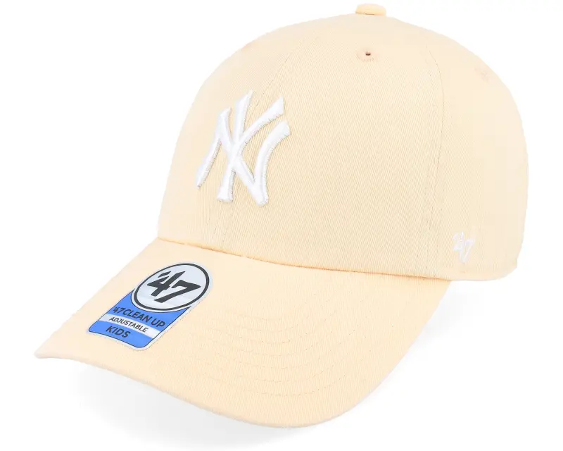 47 Brand Kids New York Yankees Clean Up MLB Apricot Dad Cap online