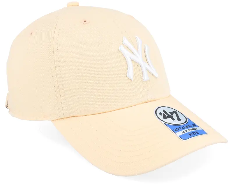 47 Brand Kids New York Yankees Clean Up MLB Apricot Dad Cap online