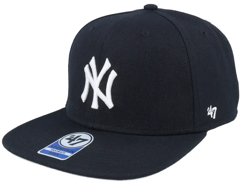 47 Brand Kids New York Yankees Lil Shot Captain Black Snapback online