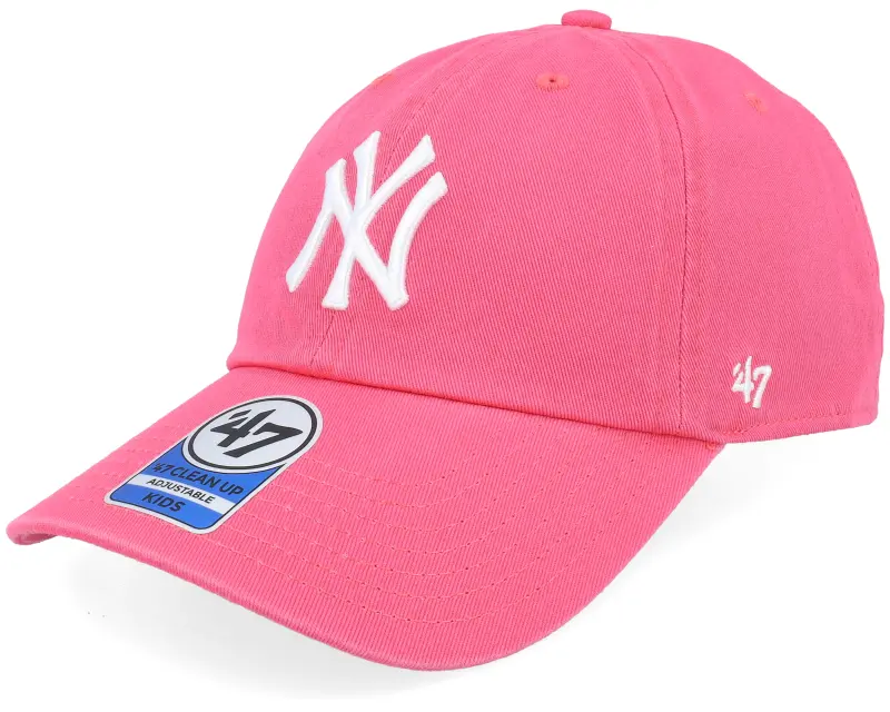 47 Brand Kids New York Yankees MLB Clean Up Cap Berry Dad Cap online