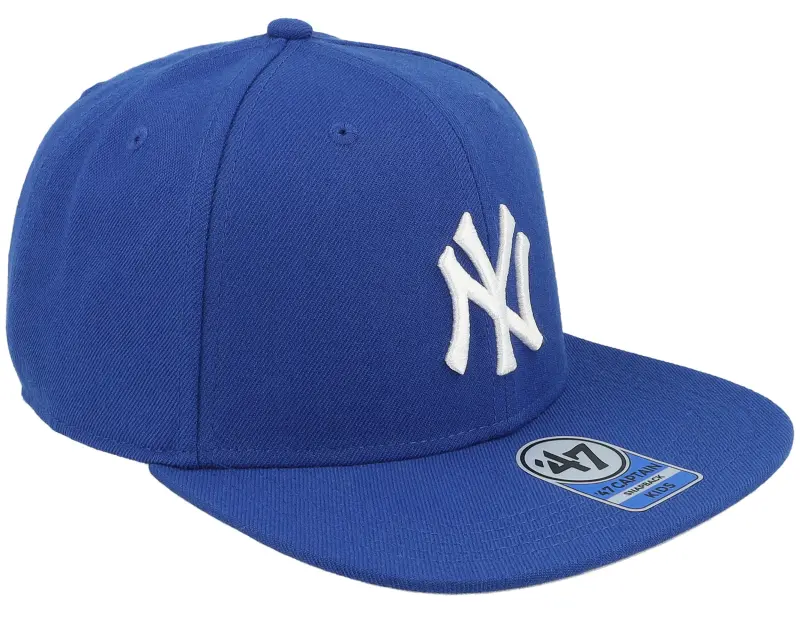 47 Brand Kids New York Yankees MLB Shot 47 Captain Royal Snapback online