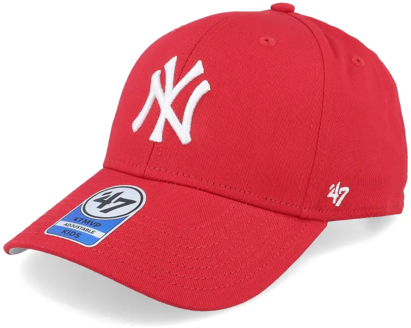 47 Brand Kids New York Yankees Raised Basic Mvp Red Adjustable online