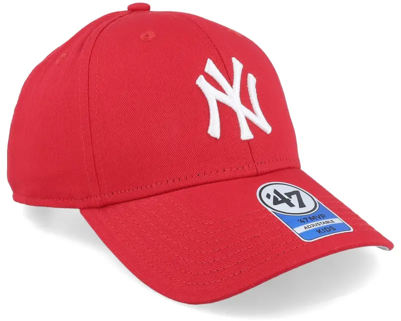 47 Brand Kids New York Yankees Raised Basic Mvp Red Adjustable online