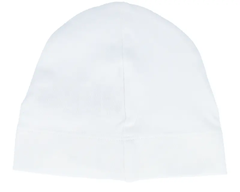 Babybugz Kids Baby With Engraved Suede Patch White Beanie online