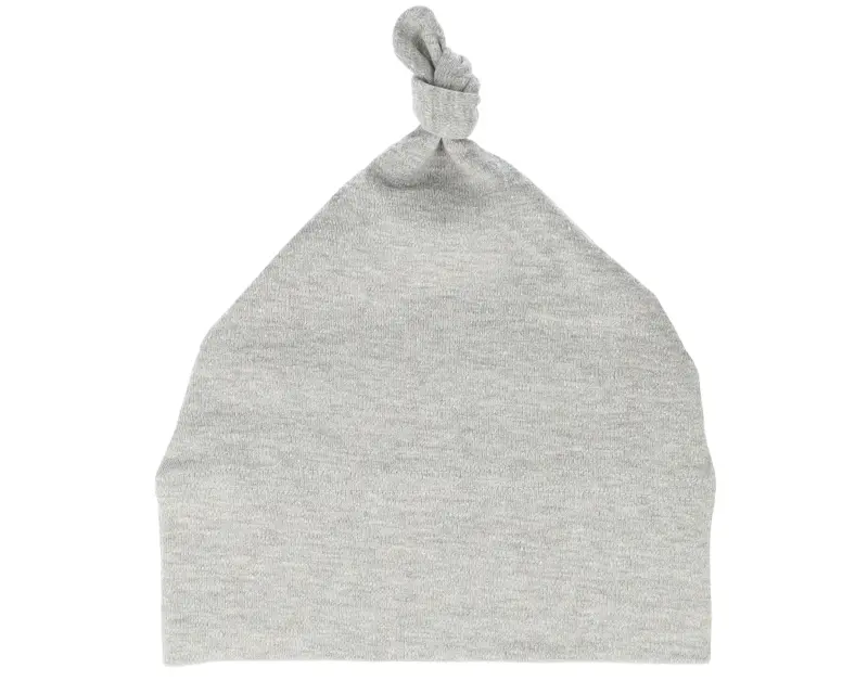 Babybugz Kids Heather Grey Melange Baby One-knot Beanie online