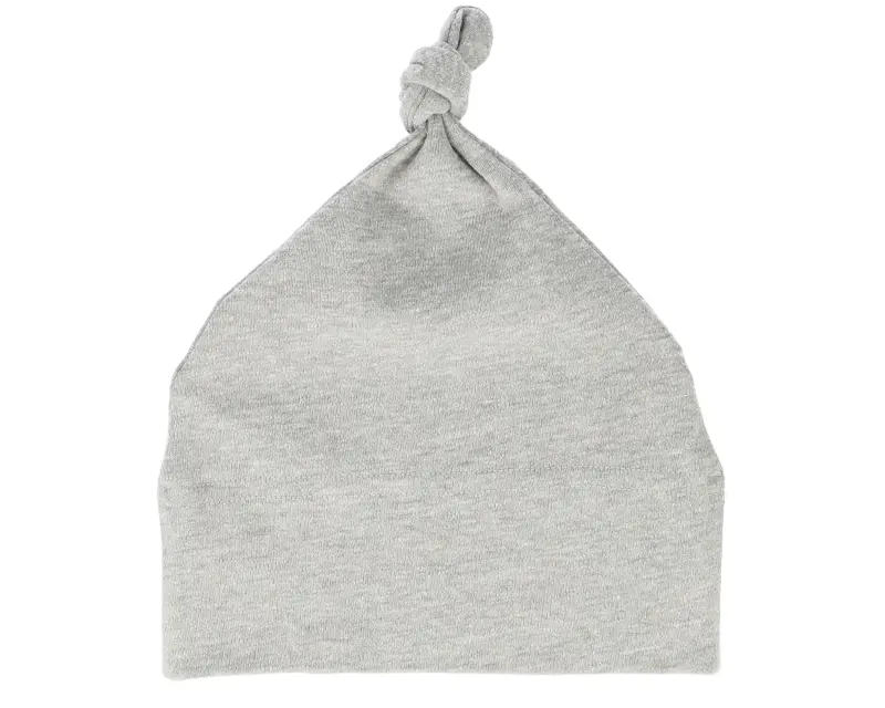 Babybugz Kids Heather Grey Melange Baby One-knot Beanie online