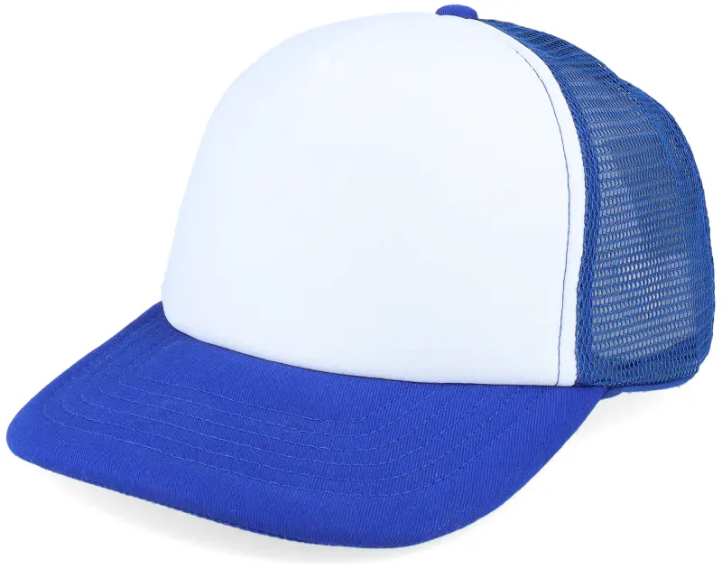 Beechfield Kids Bright Royal/White Vintage Foam Trucker online
