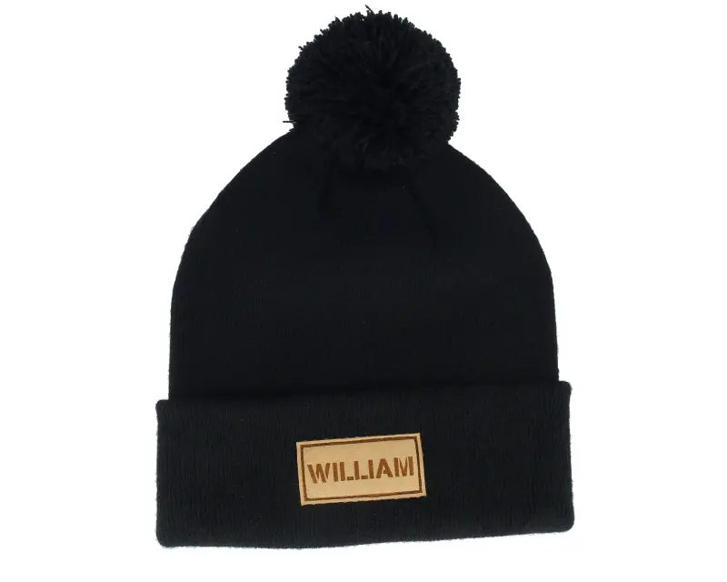 Beechfield Kids Engraved Suede Patch Black Pom online