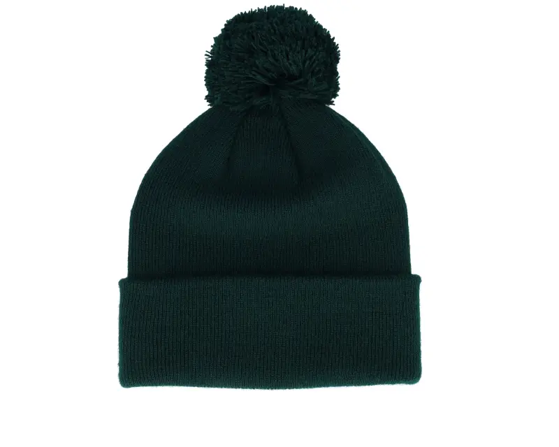 Beechfield Kids Engraved Suede Patch Bottle Green Pom online